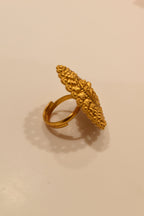 Beautiful Peacock Golden Ring