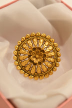 Golden Flower Ring