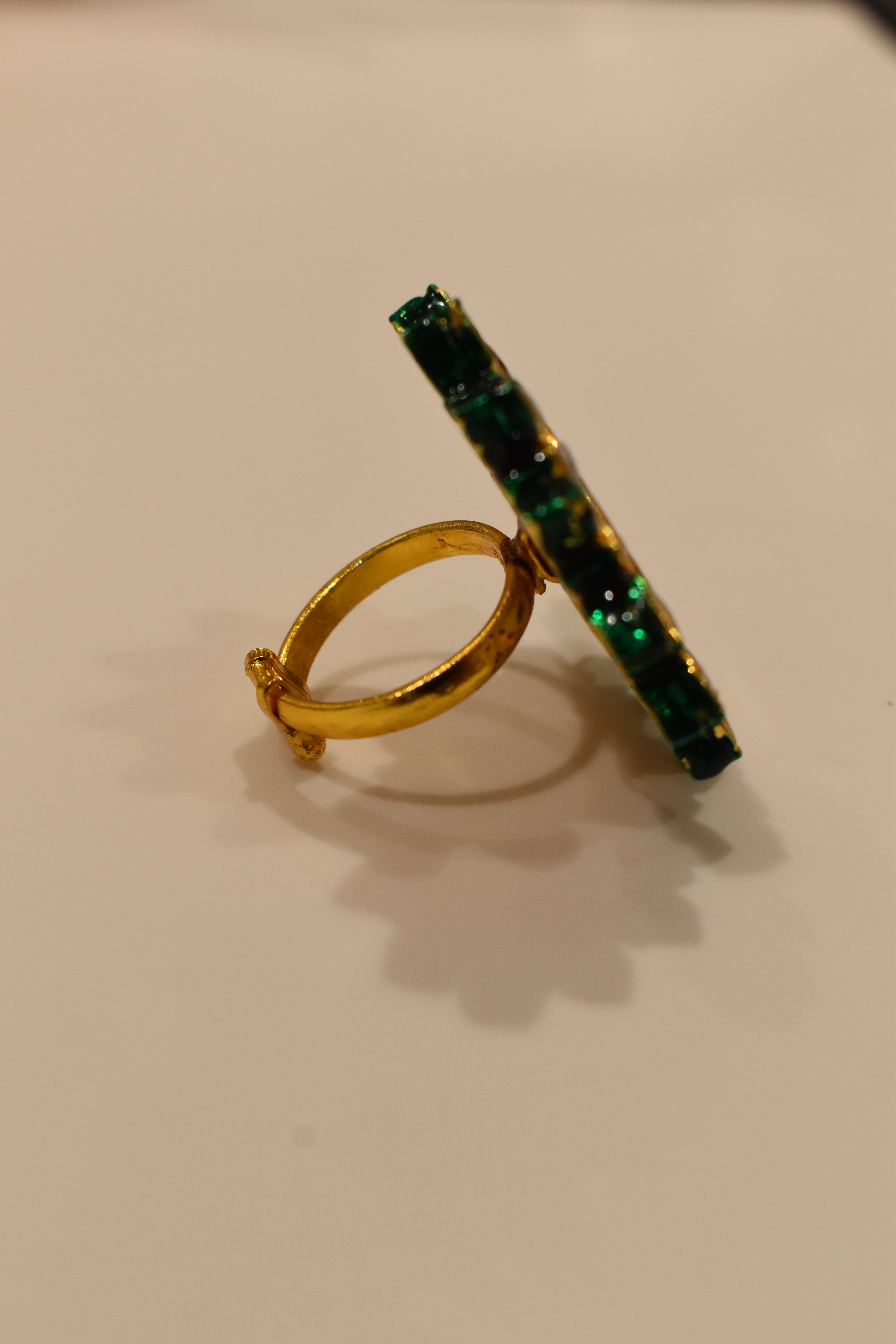Kundan Flower Ring