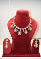Yellow Silver Finish Jewelry