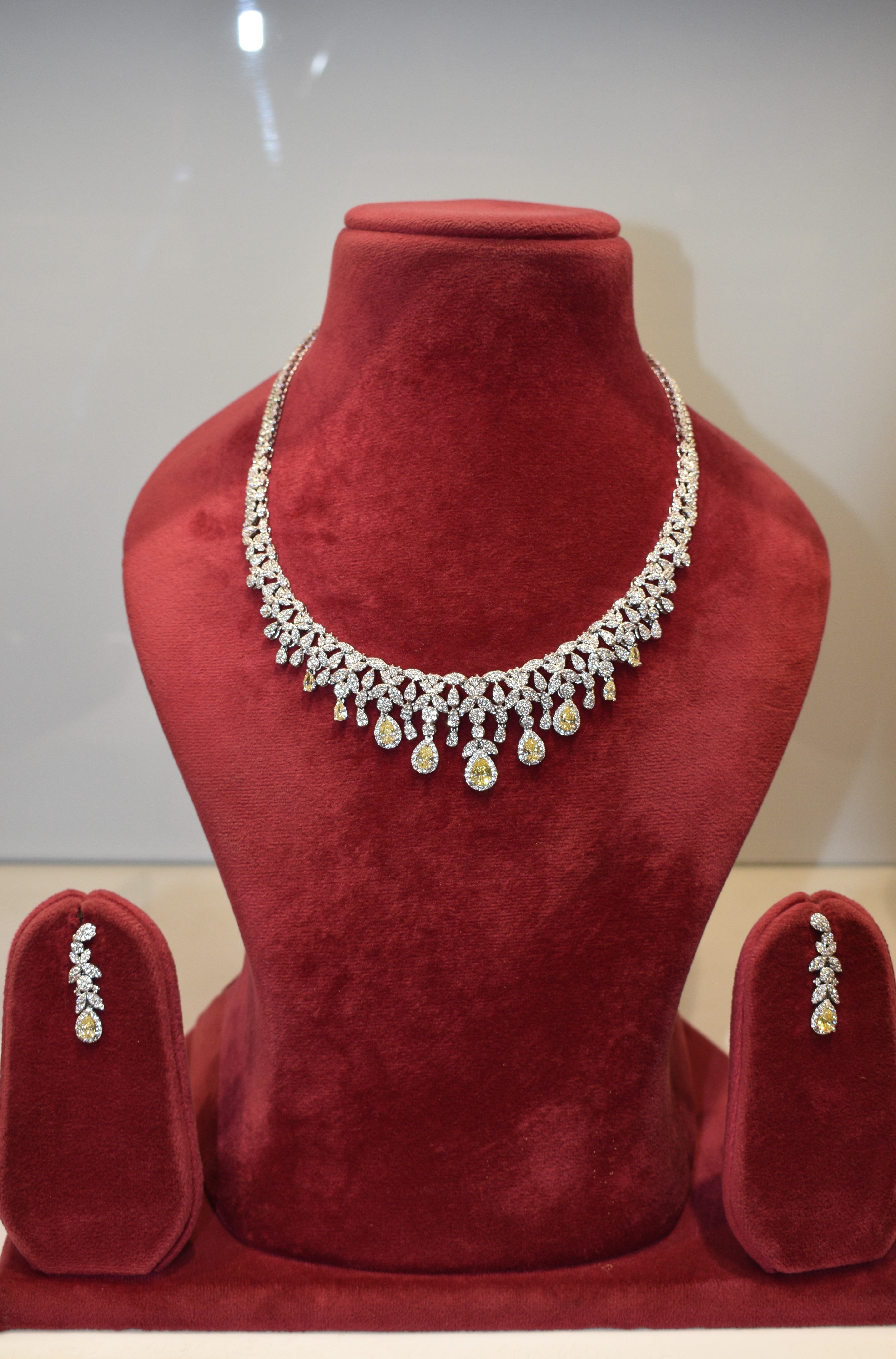 Yellow Silver Finish Jewelry