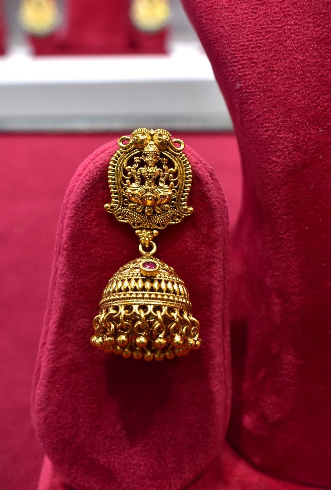 Laxmi Ji Chokar Temple Necklace