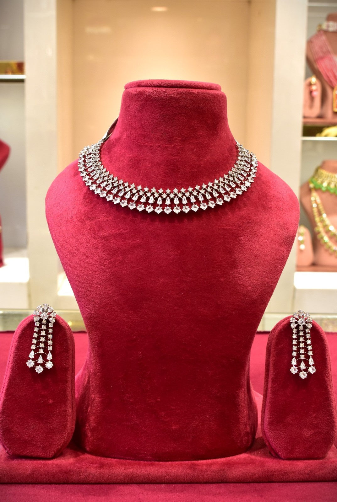 Diamond Look Necklace