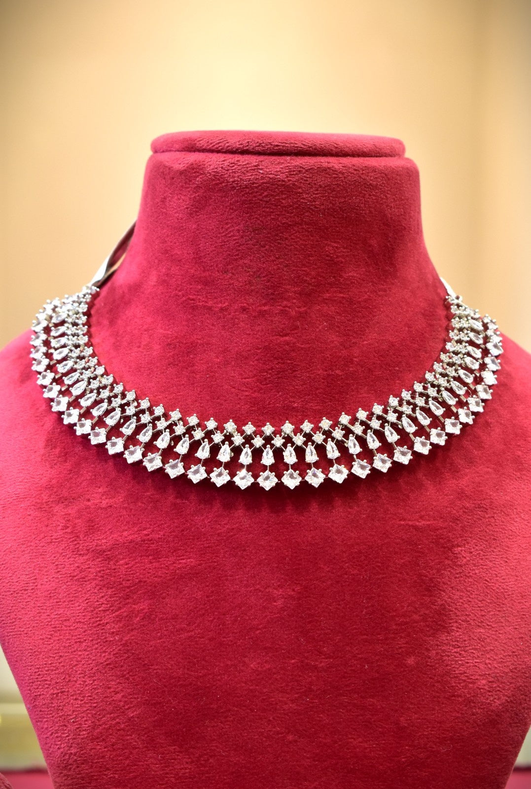 Diamond Look Necklace