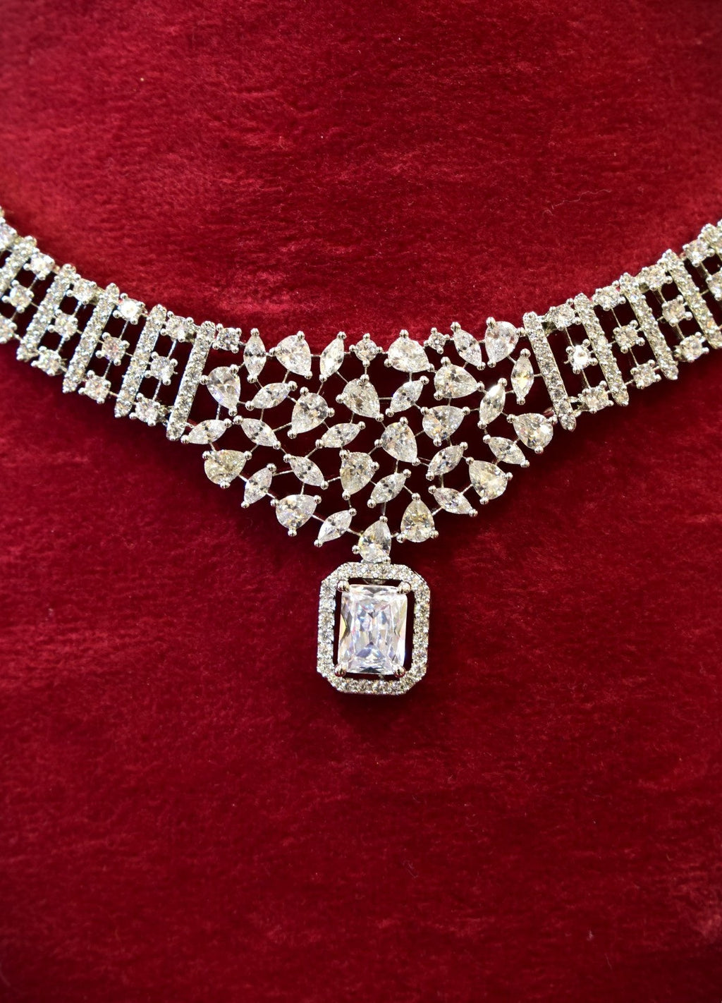 Diamond Look Necklace