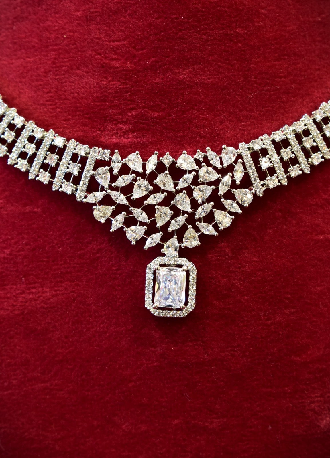 Diamond Look Necklace