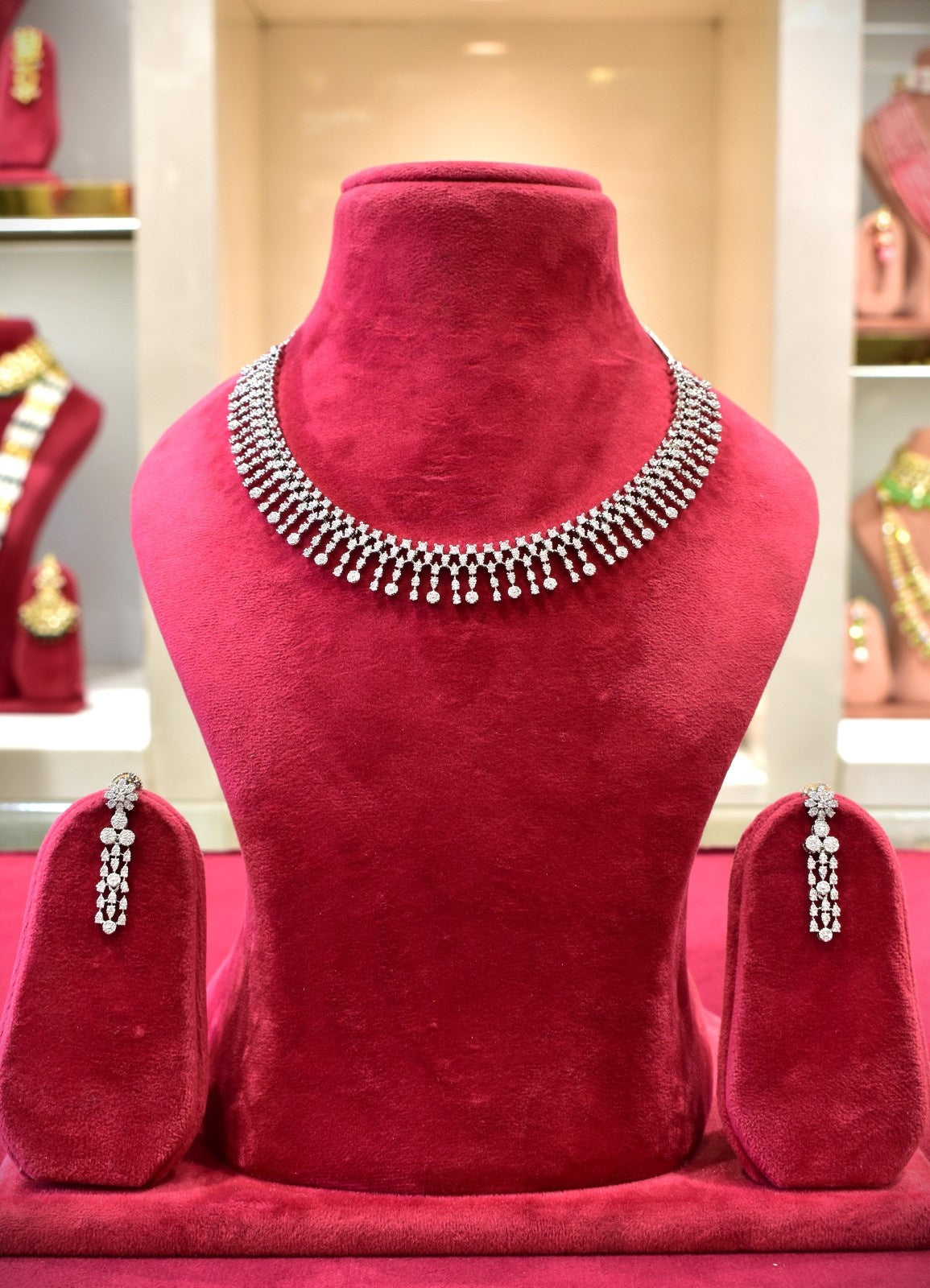 Diamond Look Necklace