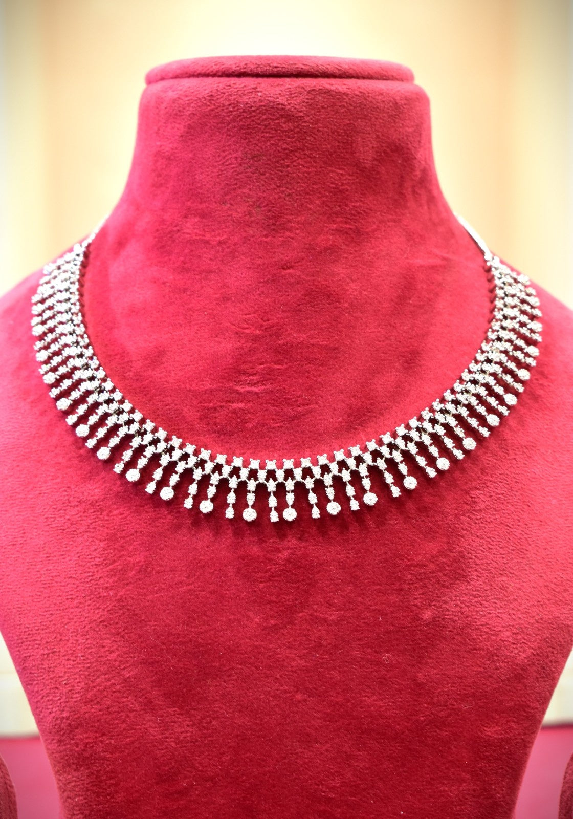 Diamond Look Necklace
