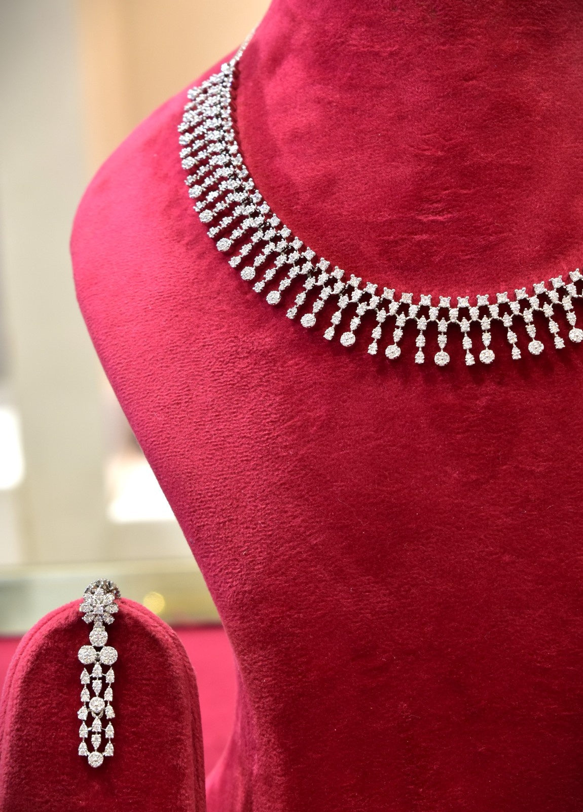 Diamond Look Necklace