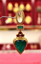 Green Stone Dropping