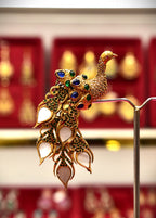 Beautiful Indian Peacock Earrings